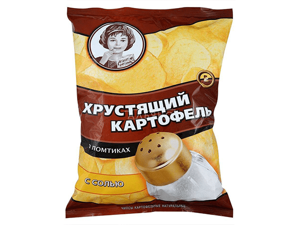 Картофельные чипсы "Девочка" 160 гр. в Брянске