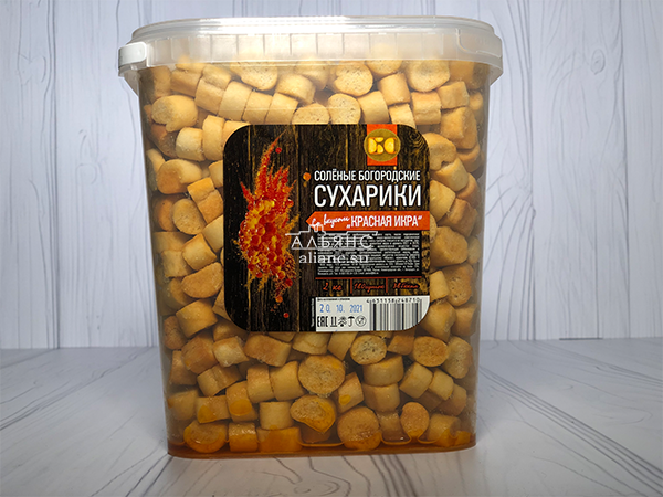 Сухарики с красной икрой в Брянске