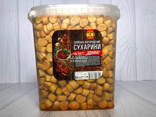 Сухарики с аджикой в Брянске