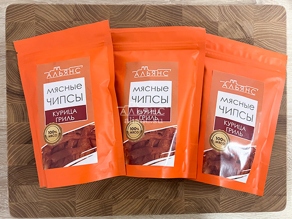 Мясо (АЛЬЯНС) вяленое курица "Гриль" 50 гр. в Брянске
