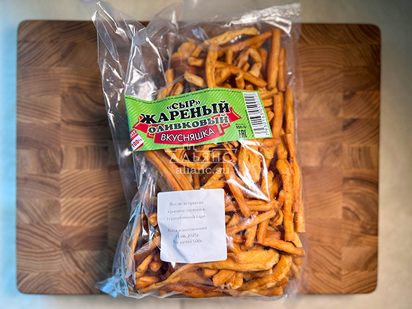 Жареный сыр "ВКУСНЯШКА" (Оливковый) 500гр. в Брянске