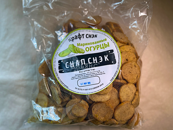 Снапсы ПШЕНИЧНЫЕ "Маринованные огурцы" в Брянске