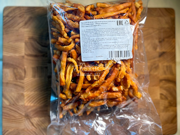 Нитка ЖАРЕНАЯ  Oktobersnack1 кг (сырный продукт) в Брянске