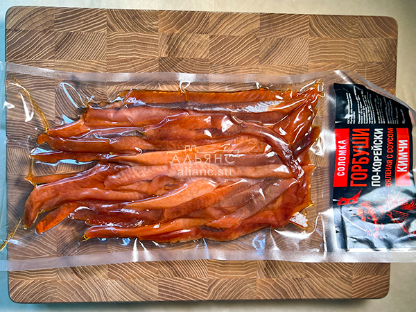 Горбуша соломка по-корейски в Брянске