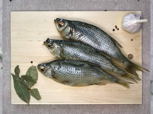 Свинина вяленая (строганина): Красноперка вяленая