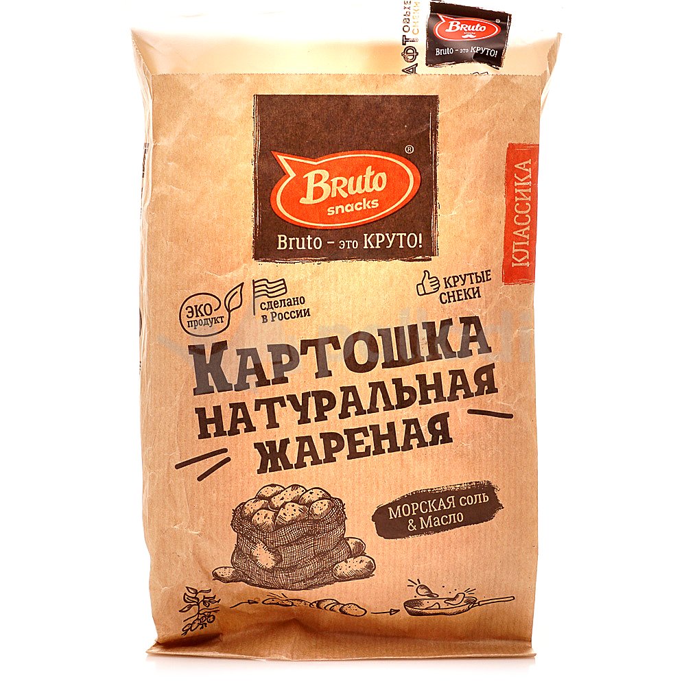 Картофель «Бруто» с солью 70 гр. в Брянске