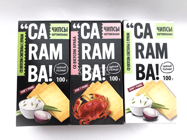 Чипсы "CARAMBA" ассорти 100 гр. в Брянске